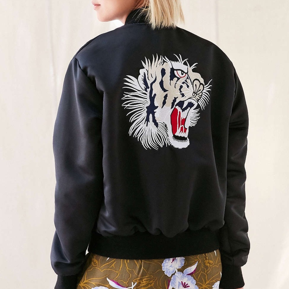 Urban Outfitters Tiger Bomber Jacket